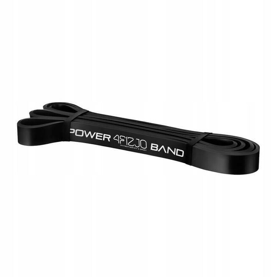 4Fizjo Power Band, bandă de rezistență pentru exerciții, negru, 12-17 kg