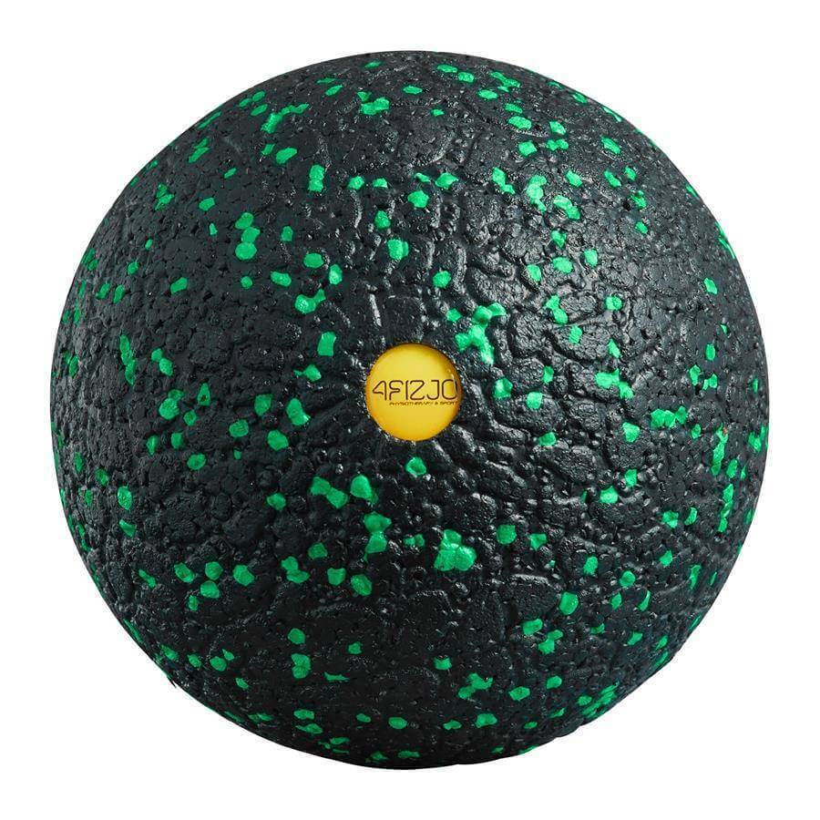 4Fizjo, EEP-Massageball, schwarz-grün, 12 cm