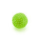 4Fizjo Spike Ball, Massageball mit Stacheln, gr&#252;n, 9 cm