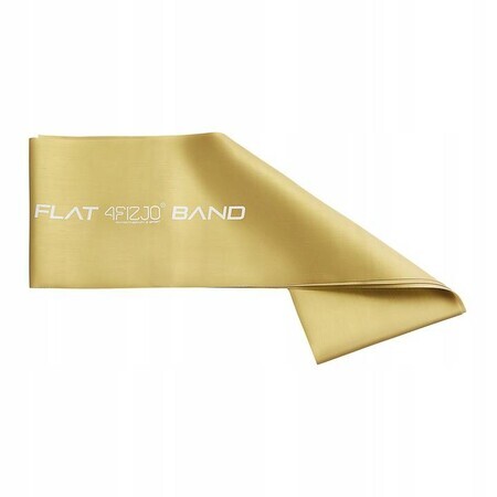 4Fizjo Flat Band, Reha-Band, Gold, Widerstand 7/7