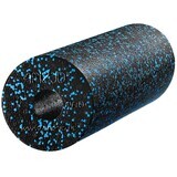 4Fizjo Roller, Reha-Massagerolle, blau/schwarz, 45 cm