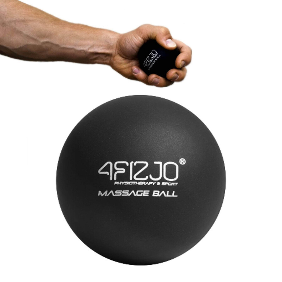 4Fizjo Massageball, schwarz