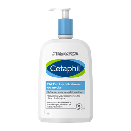 Cetaphil EM, Mizellare Waschemulsion, 1000 ml