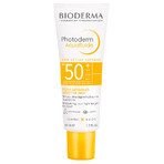 Bioderma Photoderm Aquafluide, protezione solare ultraleggera per pelli normali, trasparente, SPF 50+, 40 ml