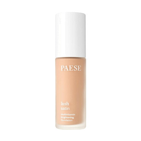 Paese Lush Satin, fond de teint éclaircissant vitaminé, n° 32 naturel, 30 ml