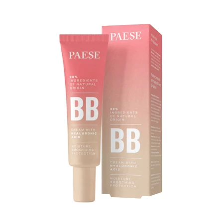 Paese BB Creme mit Hyaluronsäure, natürliche BB Creme, Nr. 01 Elfenbein, 30 ml