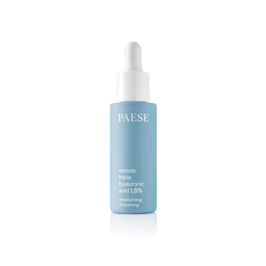 Paese, moisturizing serum with triple hyaluronic acid 1.5%, 30 ml