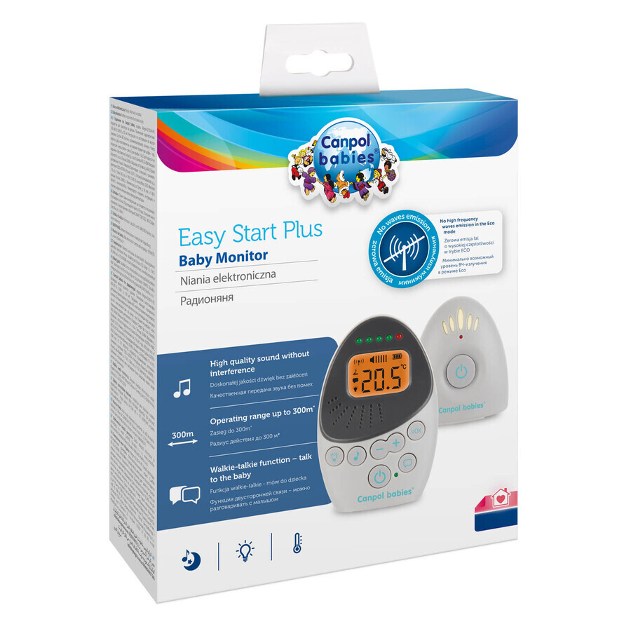 Canpol Babies EasyStart Plus, Elektronisches Kindermädchen, bidirektional