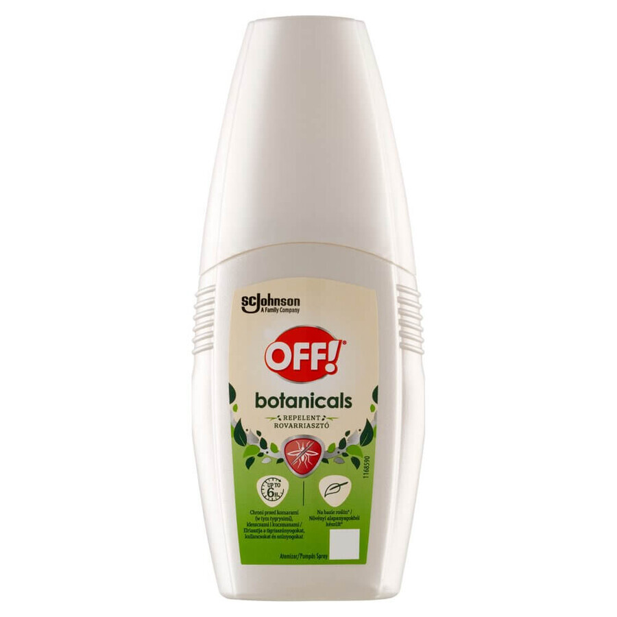 OFF! Botanicals, spray pentru țânțari și căpușe, fără DEET, 100 ml