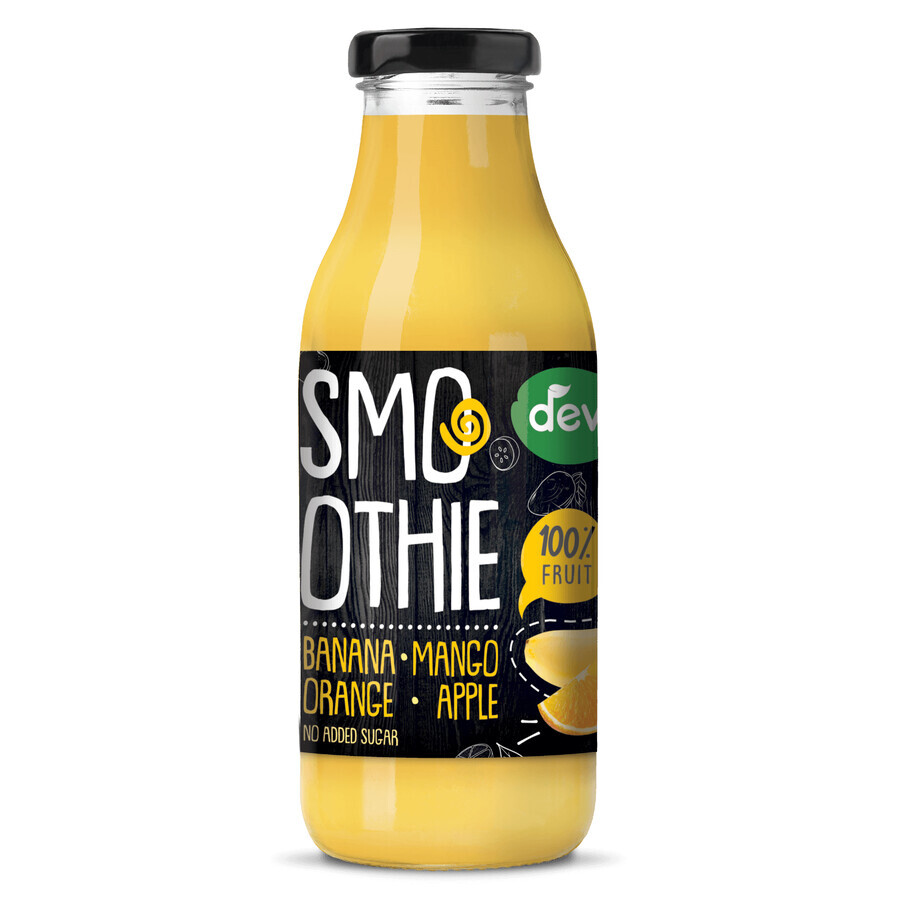 Deva Smoothie, Apfel, Banane, Mango und Orange, 300 ml