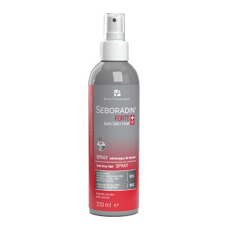 Seboradin Forte, Anti Grau Haar, Abschuppungsspray für das Haar, 200 ml