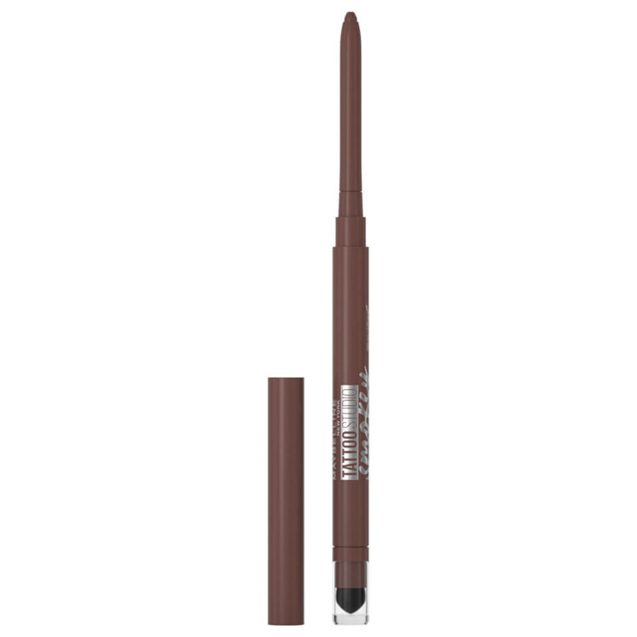 Maybelline Tattoo Liner Smokey, eyeliner automat, 040 Brown, 1.3 g