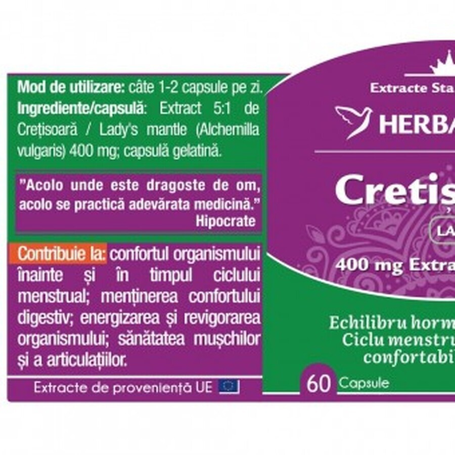 Herbagetica Cretisoara Frauenmantel x 60 Stück