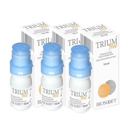 Trium free Tropfen, 3х10 ml, Biosooft 