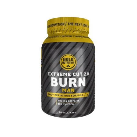 Extreme Cut Burn 2.0 Man, 90 vegetarische Kapseln, Gold Nutrition
