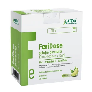 Feridose Lösung zum Einnehmen, 10 Einzeldosen x 25 ml, Adya Green Pharma