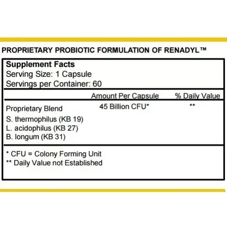 Renadyl, 60 capsules, Kibow: ceny i cechy