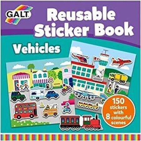 Mein Stickerbuch, Fahrzeuge, +3 Jahre, Galt