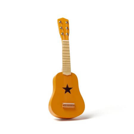 Holzspielzeug Gitarre, 3 Jahre+, Gelb, Kids Concept