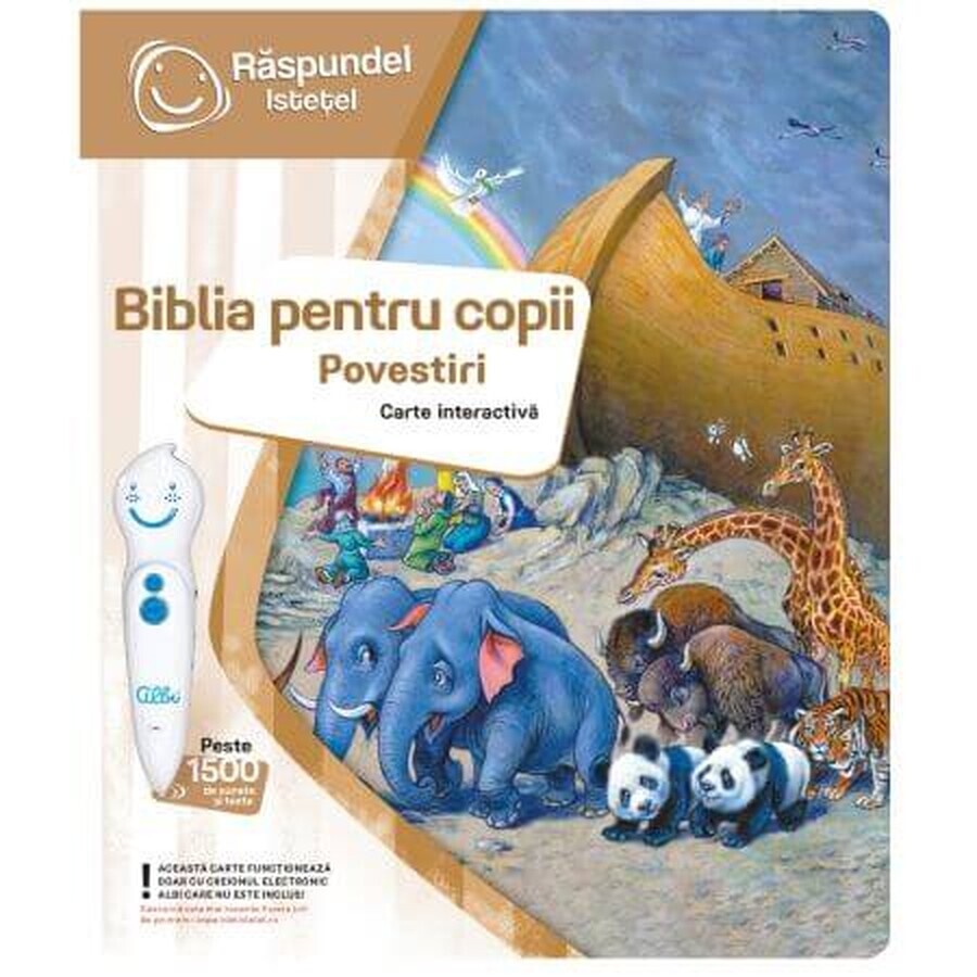 Interaktives Buch Kinderbibelgeschichten, +4 Jahre, Raspundel Istetel