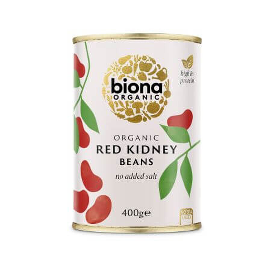 Bio Rote Kidneybohnen in Dosen, 400 g, Biona