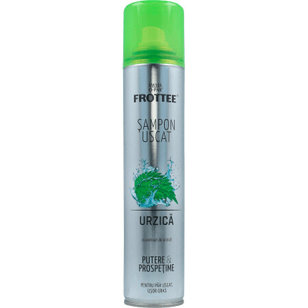 Frottee Trockenshampoo mit Brennnessel, 200 ml