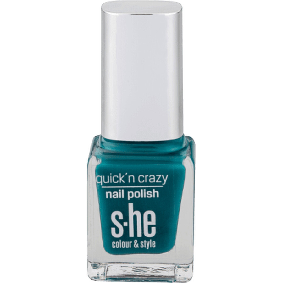 She colour&style Nail polish quick'n crazy 323/802, 6 ml