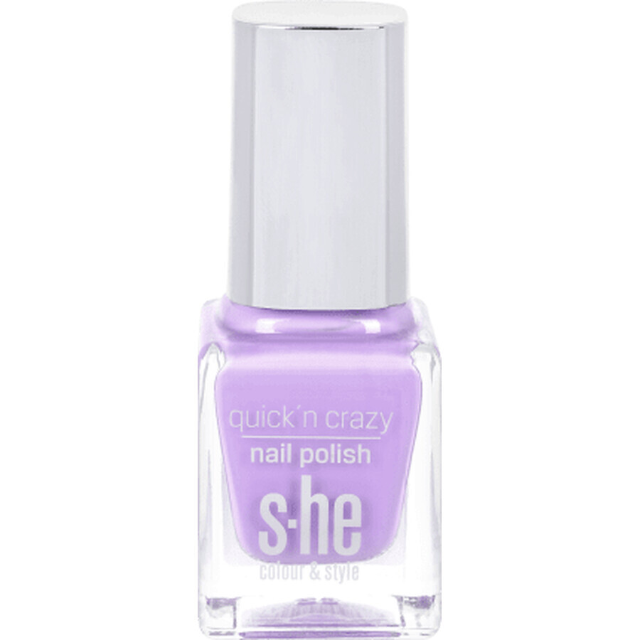 She colour&style Nail polish quick'n crazy 323/815, 7 ml