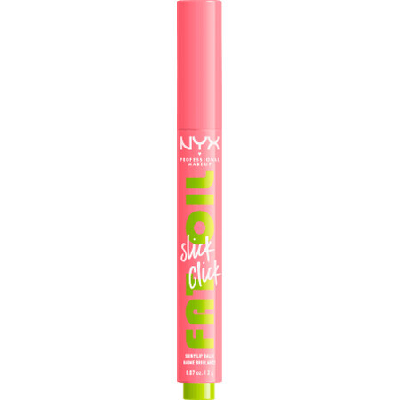 Nyx Professional MakeUp Luciu de buze Fat Oil Stick Click 02 Clout, 1 buc