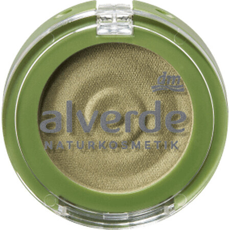 Alverde Naturkosmetik Lidschatten mono Nr. 20 Shabby Green, 3,1 g