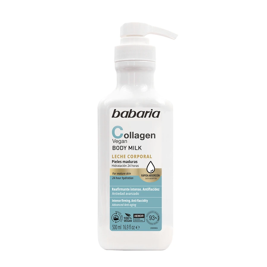 Babaria Body milk with collagen, 500 ml