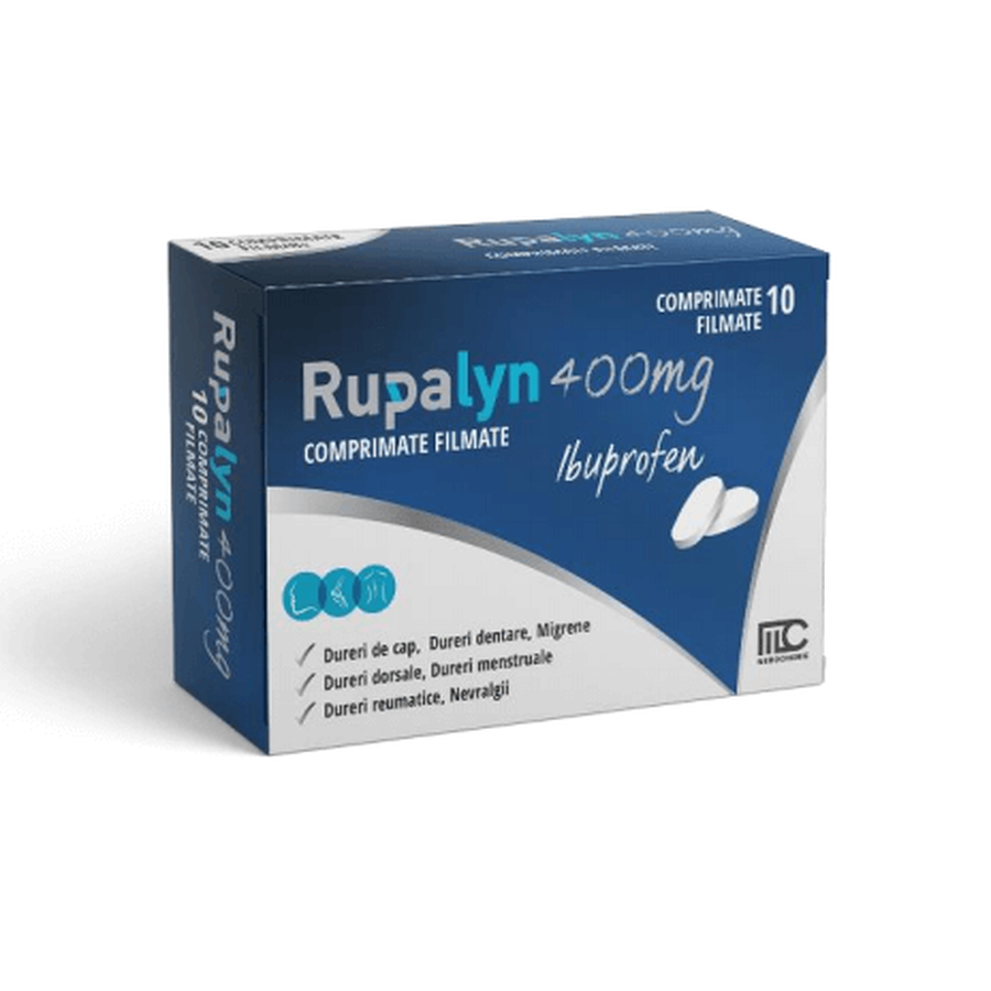RUPALYN 400 mg, 10 Filmtabletten, Medochemie Bewertungen