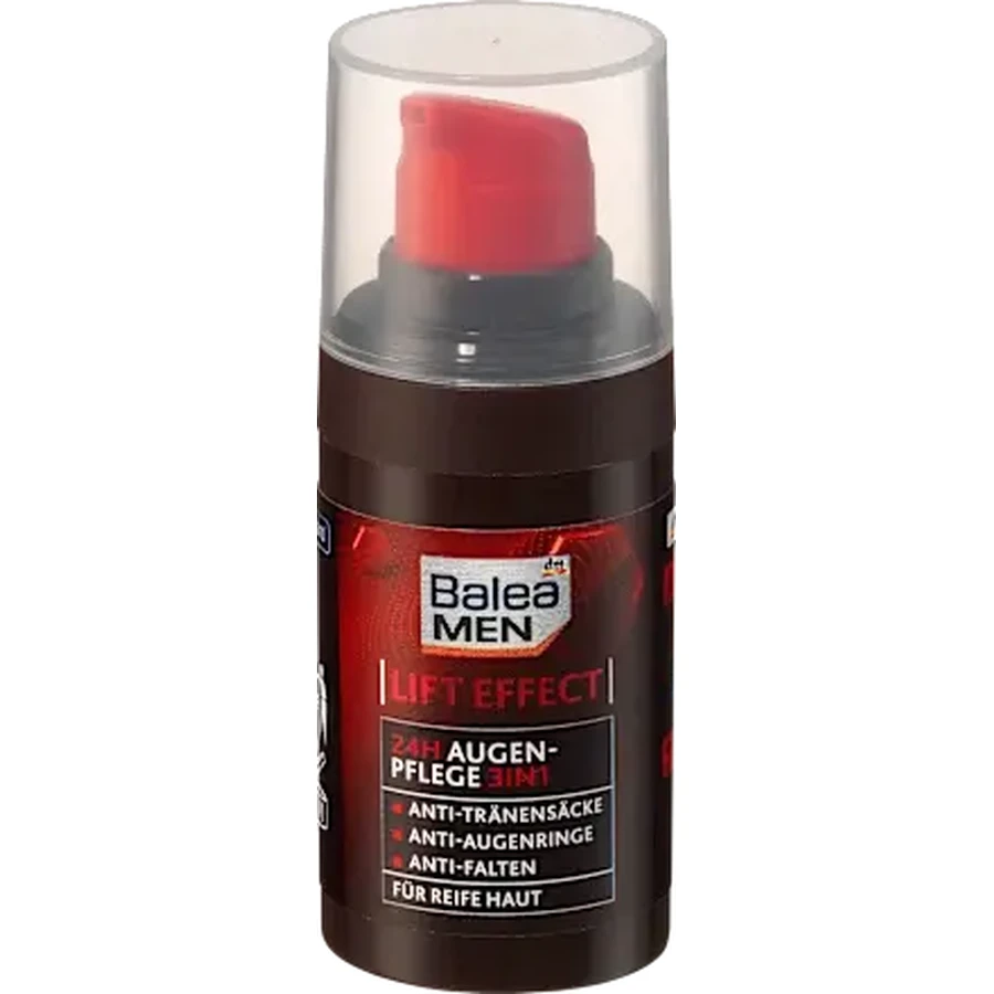 Balea MEN Lift Effect Augencreme 24h 3in1, 15 ml