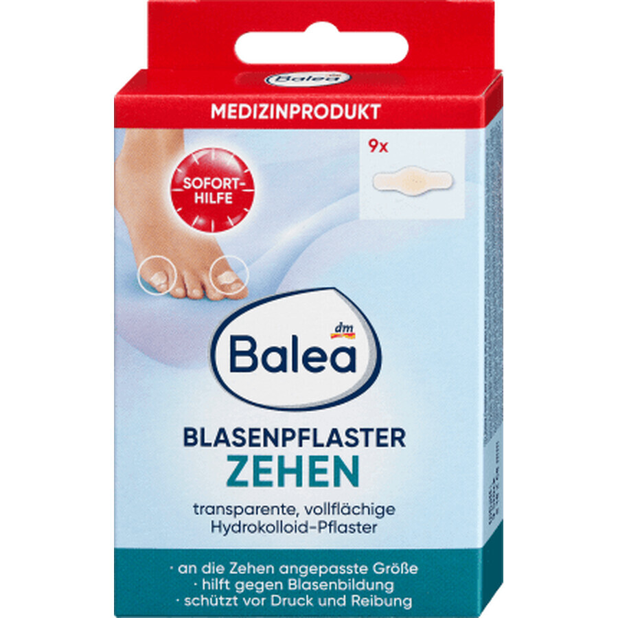 Balea Zehenblasenpflaster, 9 Stück