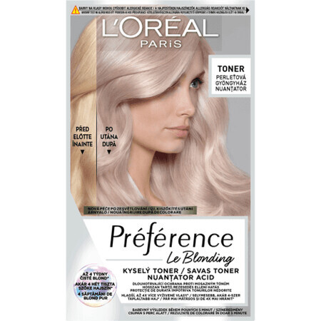 Loreal Paris PRÉFÉRENCE Coloration acide semi-permanente Pearly Boost, 1 pc