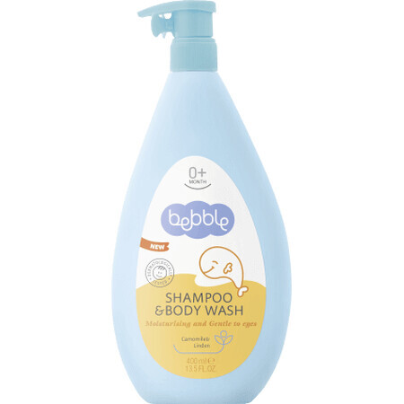 bebble Baby Shampoo und Duschgel, 400 ml