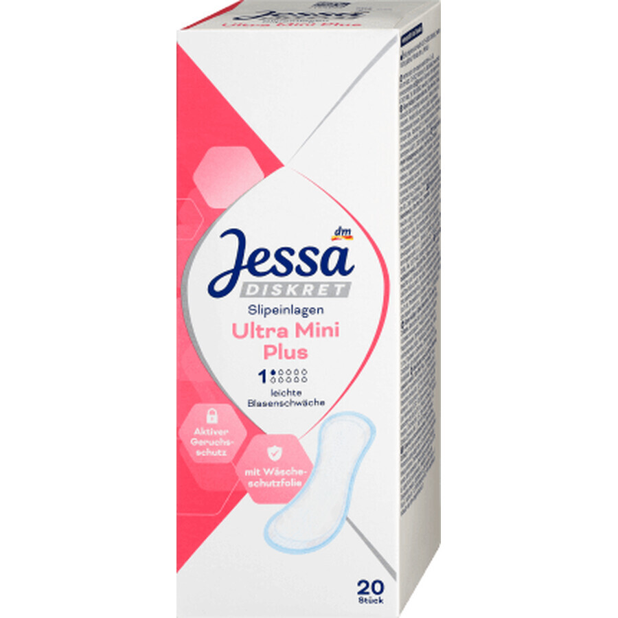 Jessa DISKRET Absorbent Ultra Mini Plus, 20 Stück