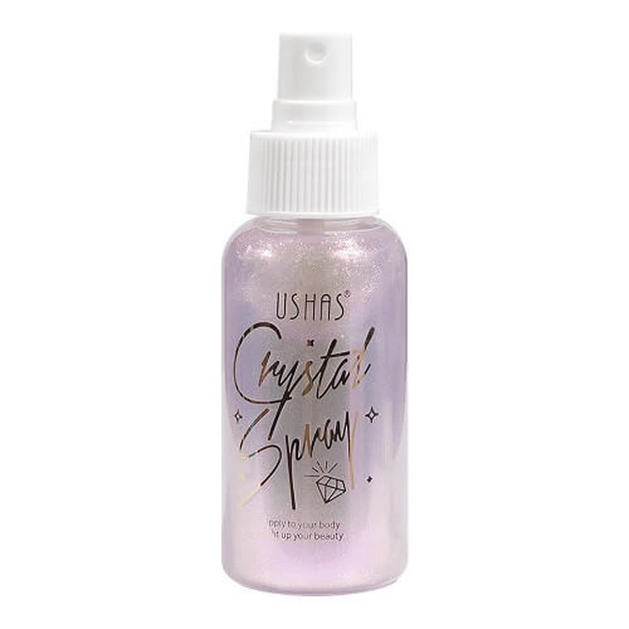 Illuminierendes Körperspray, Ushas, Kristall, 04, 80 ml