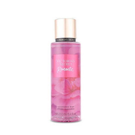 Vaporisateur parfumé pour le corps, Victoria's Secret, Romantique, Pétales roses, Musc pur, 250 ml