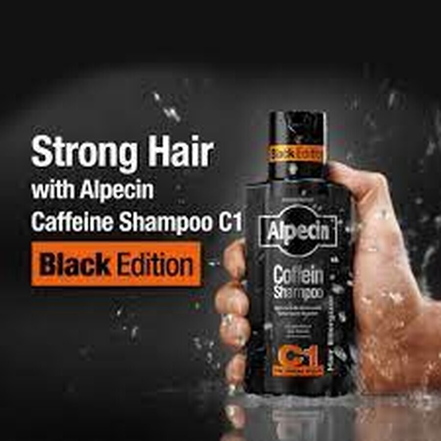 Koffein-Shampoo Alpecin C1 Black Edition, 250 ml, Dr. Kurt Wolff