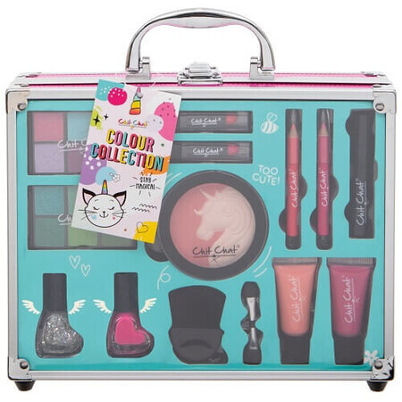 Estuche de maquillaje, Technic, Chit Chat Colour Collection, 14 productos