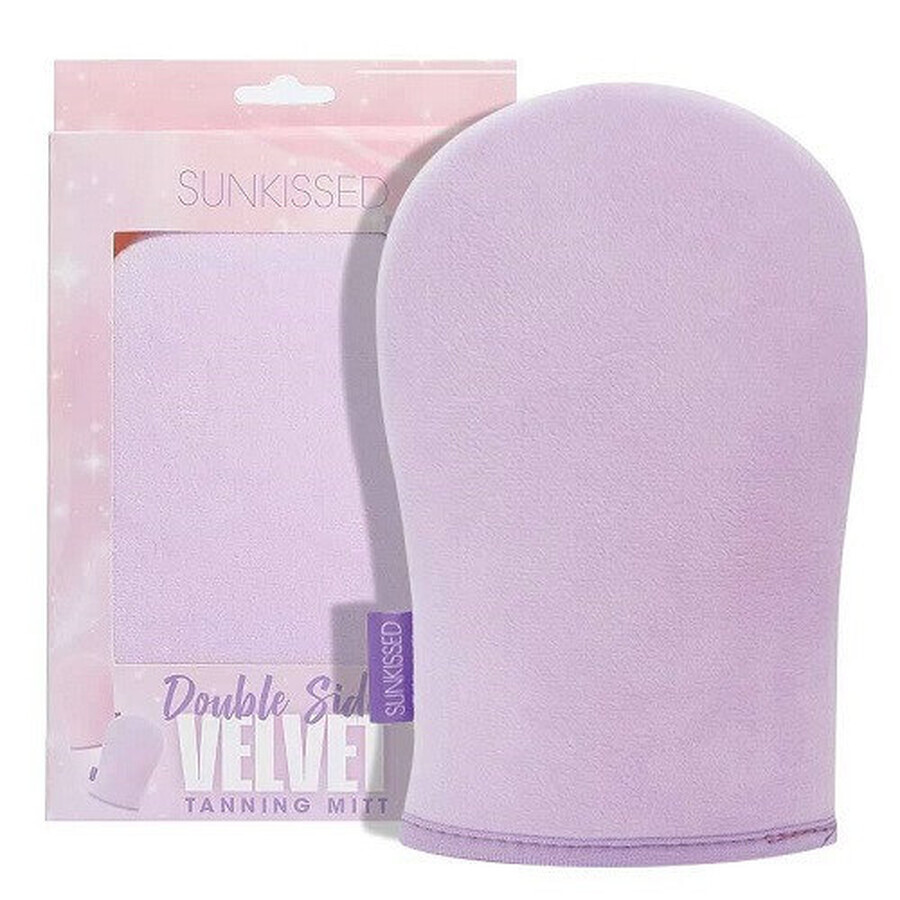 Self-tanning glove, Sunkissed, Double Sided, Velvet