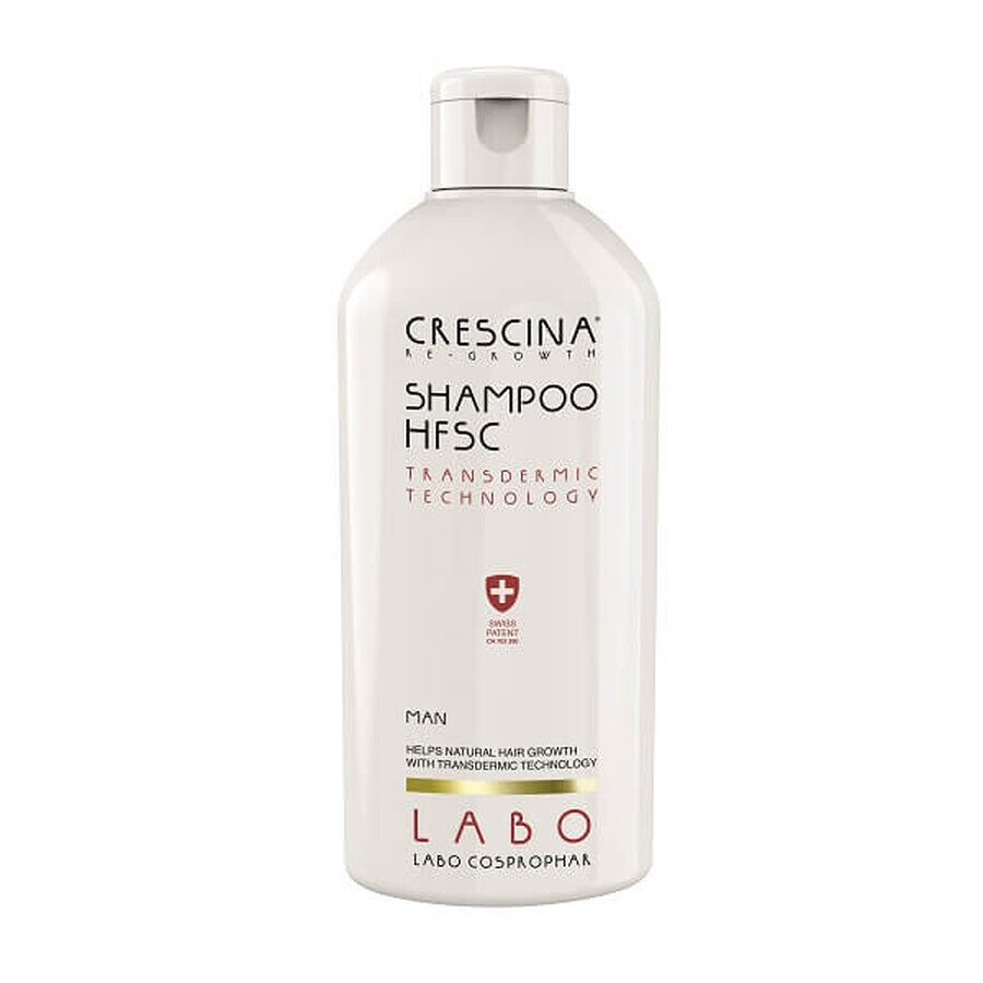 Männershampoo Crescina HFSC Transdermisch, 200 ml, Labo