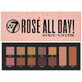 Rose All Day Face Palette, W7, Rose All Day Face Palette, 12 Farben