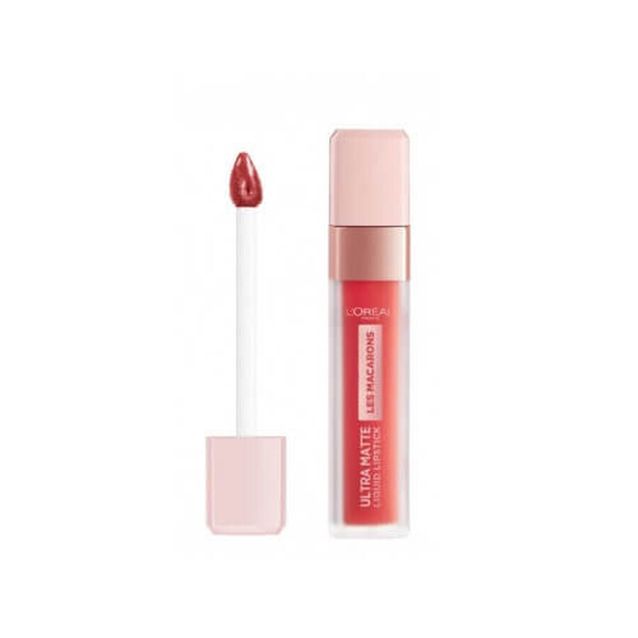 Lippenstift, Loreal, Les Macarons Ultra Matte, 824 Guava Gush