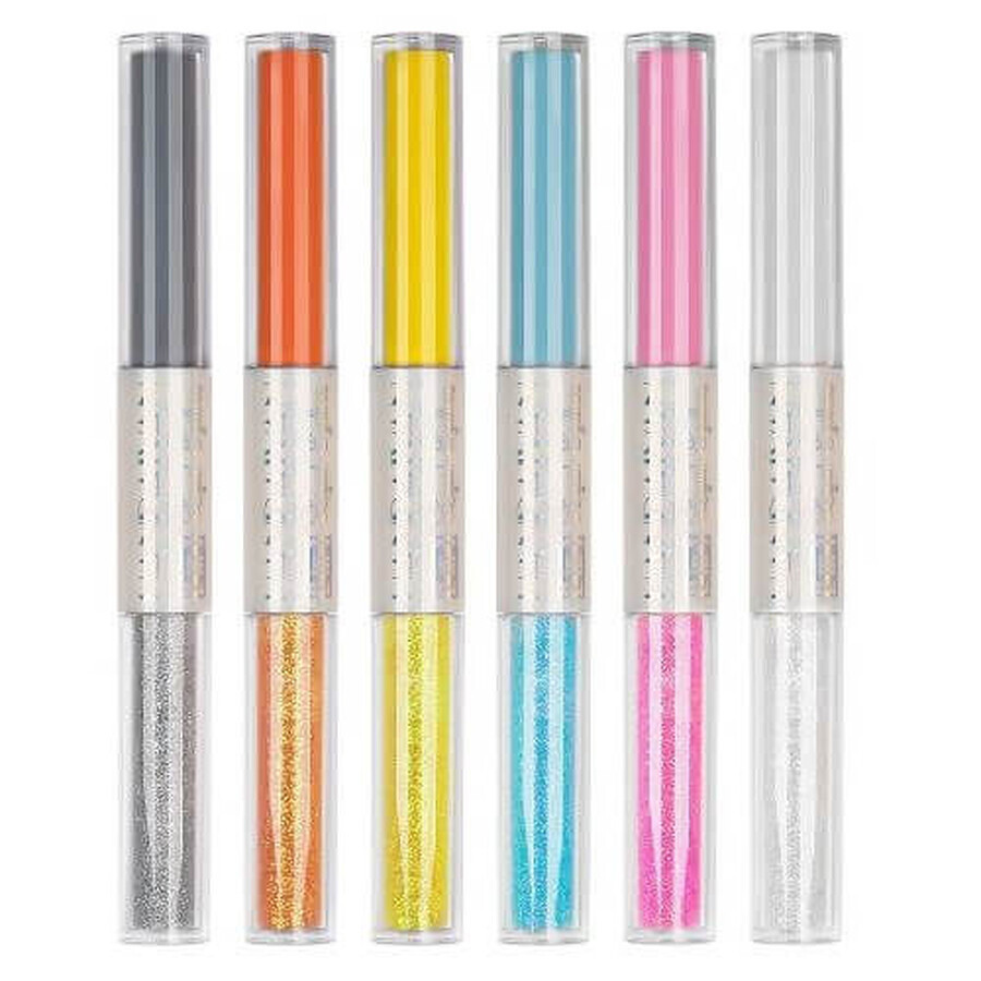 Set 6 Tusuri de ochi colorate, Handaiyan, Liquid Eyeliner, Waterproof, A