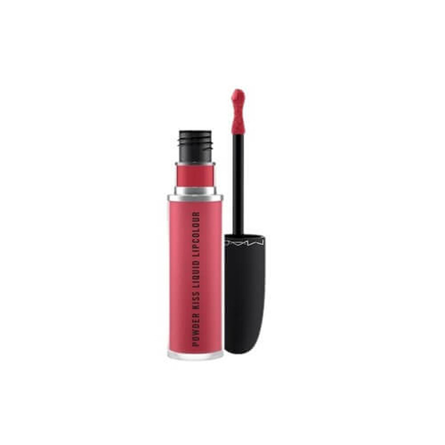 Flüssiger, matter Lippenstift, MAC, Powder Kiss, 988 A Little Tamed, 5 ml