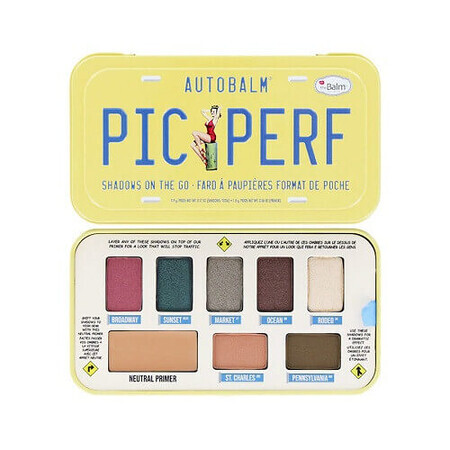 Lidschattenpalette, The Balm, Autobalm, Pic Perf, 8 Farben