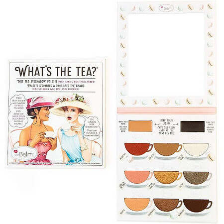 Lidschattenpalette, der Balsam, What`s The Tea, Hot Tea, 11 Farben