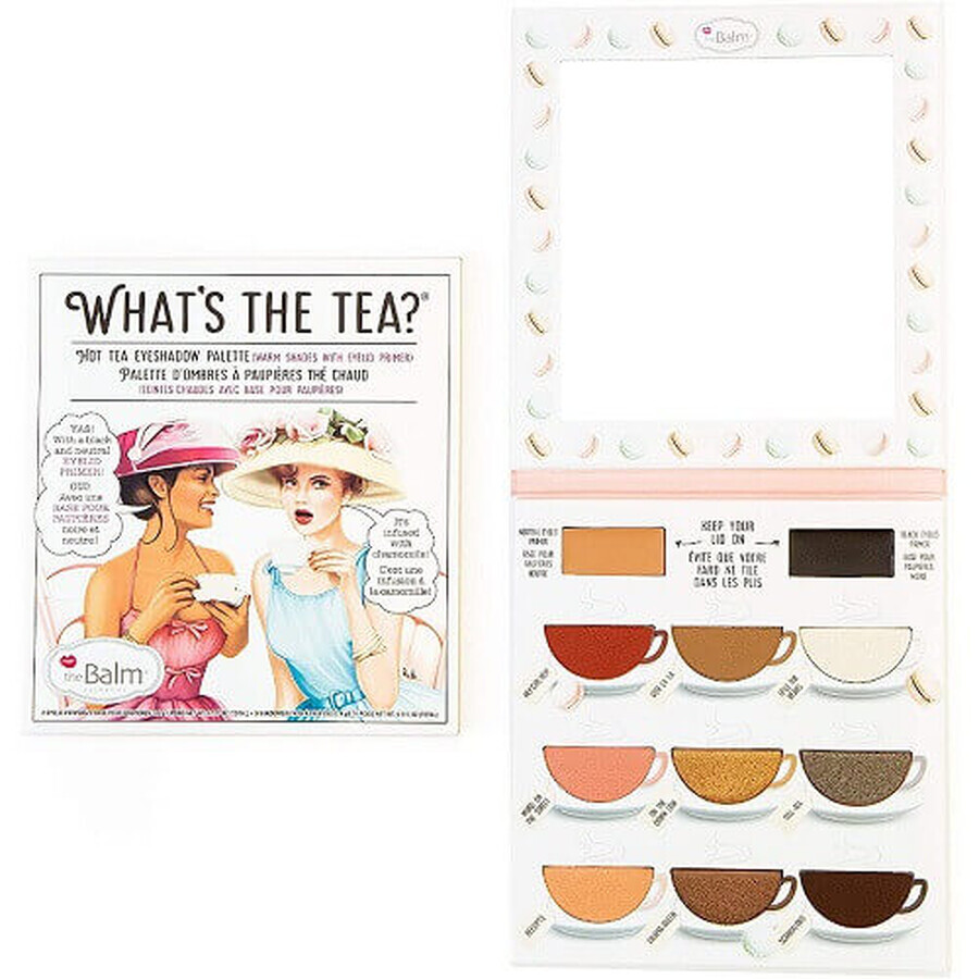 Lidschattenpalette, der Balsam, What`s The Tea, Hot Tea, 11 Farben